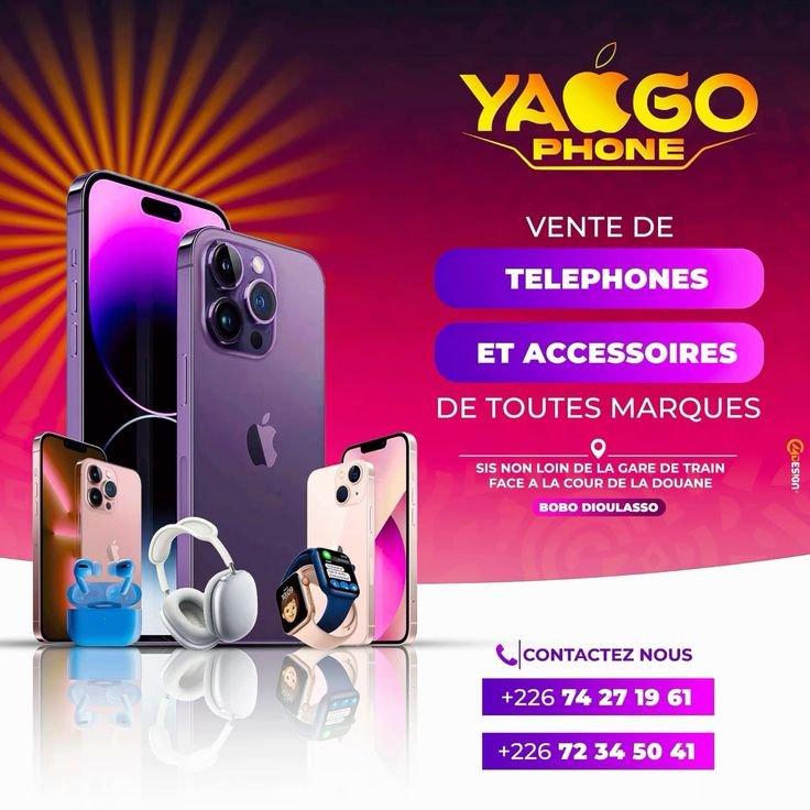 affiche pour un magasin